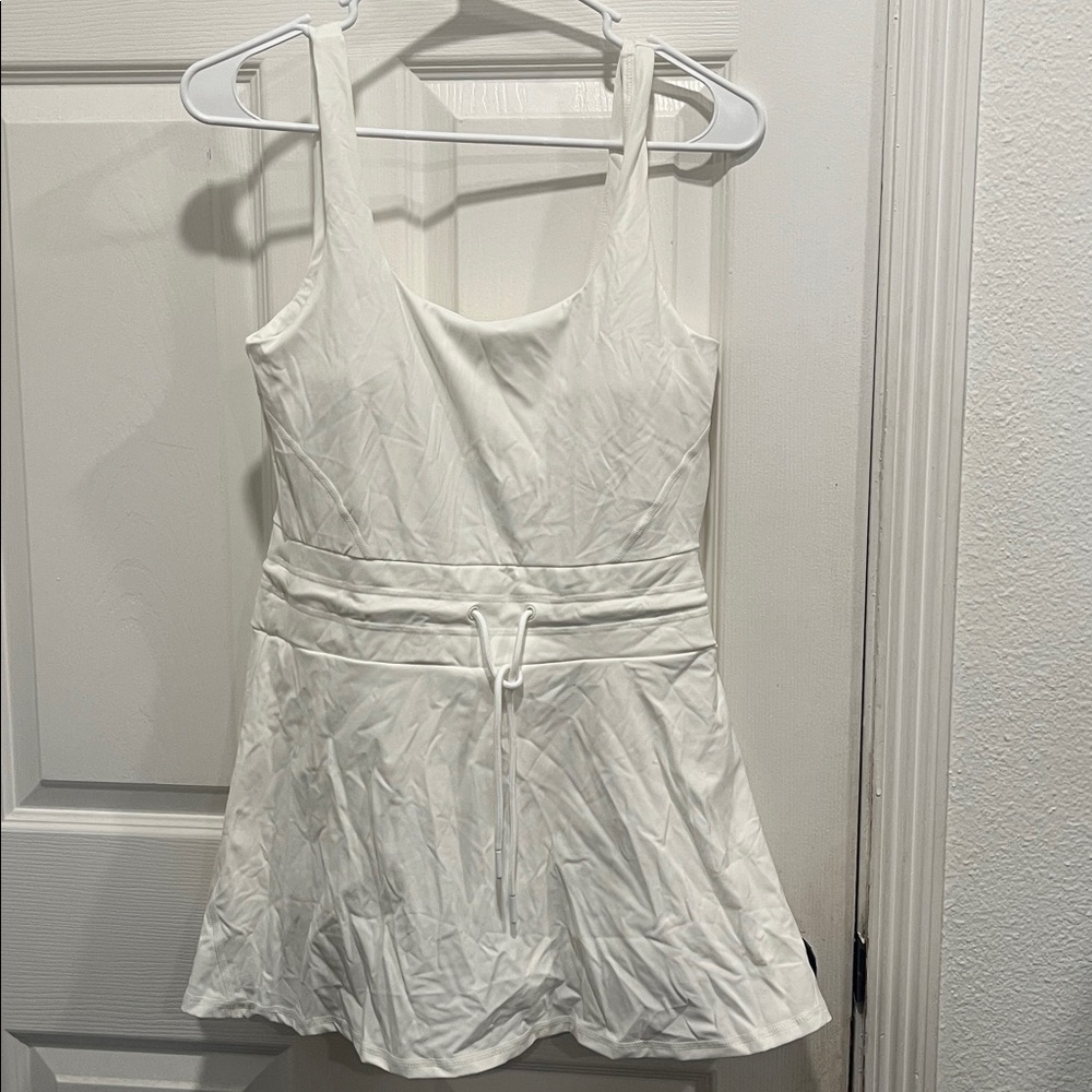 White Athletic Romper Forever 21